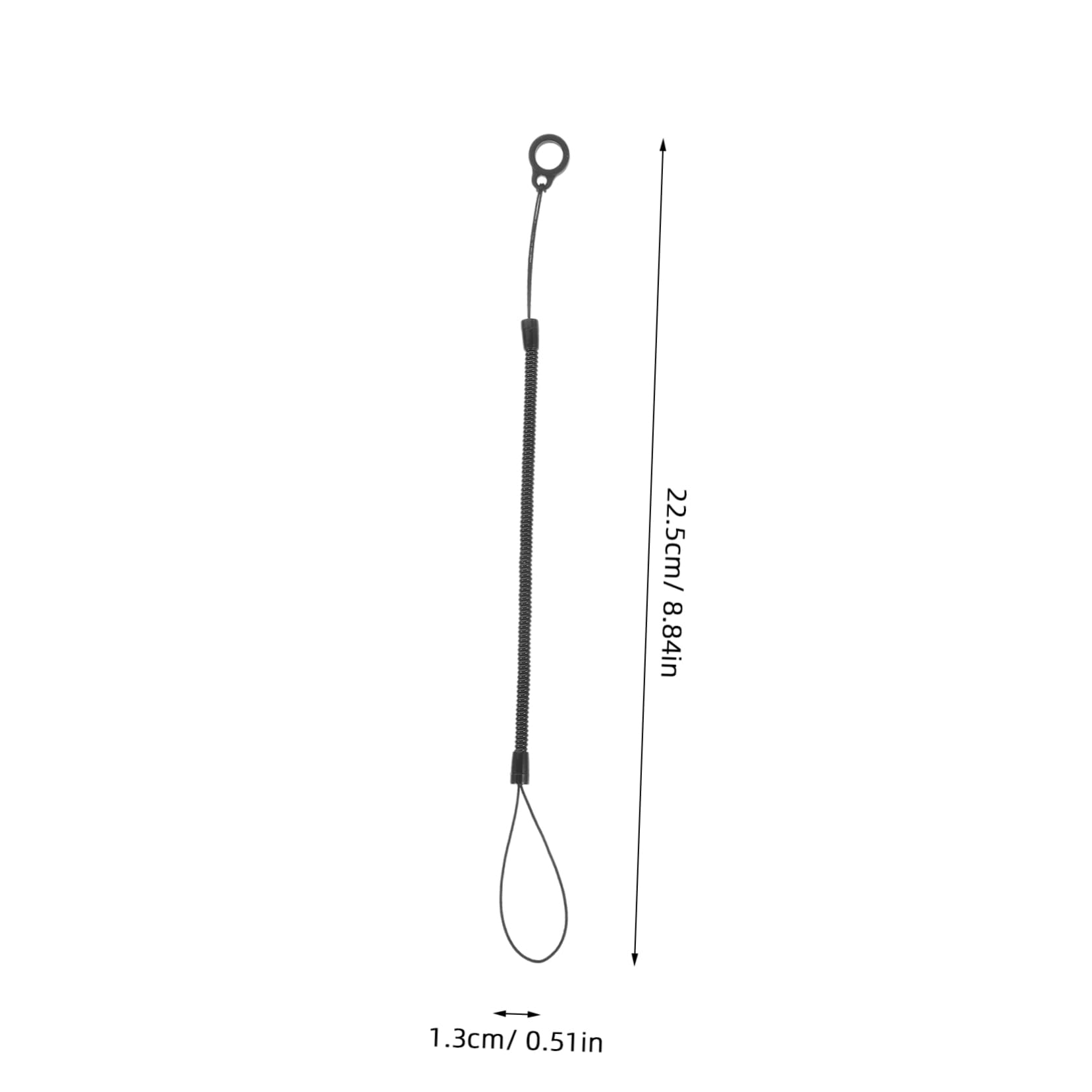 SEWACC Stylus Pen Rope 8pcs Wrist Lanyard Straps Elastic Tether for Writing Pen Anti-Lost Lanyard Coiled Spring Straps