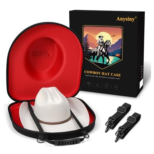 Anysiny Crush Proof Hat Box Holder