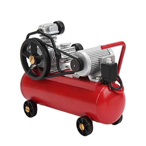 RC car air compressor, durable zinc alloy mini simulation off-road RC accessory 4.0x1.5x3.1in for SCX10 Gen8 owners hobbyists off-road enthusiasts