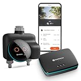Gardena smart Dual Water Control Set Bewässerungssteuerung; smart: Datengesteuerte Bewässerung*, Smart Home Integration*, Für Zwei unabhängige Gartenbereiche, Hochwertige Ventiltechnik (19044-20)