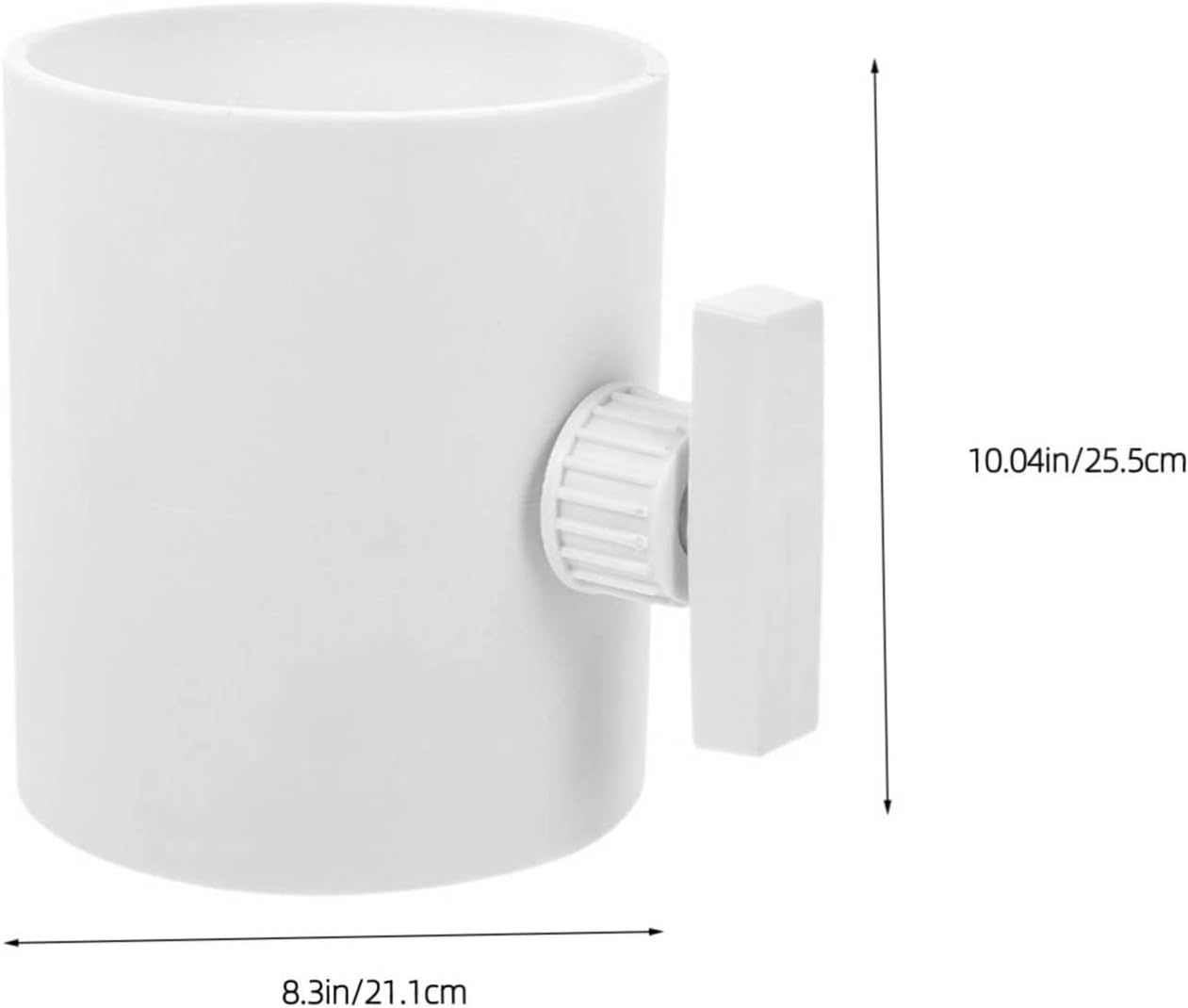 UPKOCH Ducting Valve Manual Airflow Control for Ventilation Systems Lightweight and Easy to Install Suitable for Commercial and Industrial Use