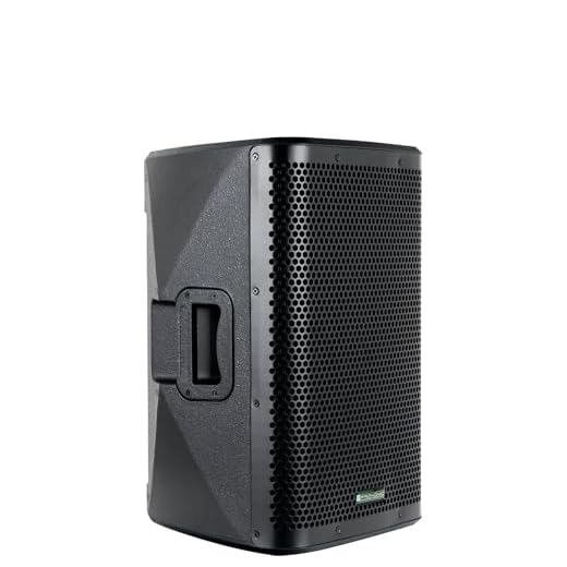 Pronomic C-210 MA - Caja Activa 2 Vías, 2 Canales, 400W - Woofer 10" + Driver 1" - Bluetooth, Presets DSP - Caja Plástica Inclinada para Monitor.