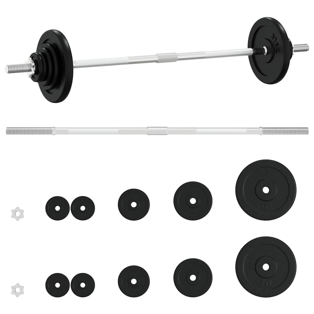 Narzędzia domowe - sztanga z talerzami zestaw 30 kg