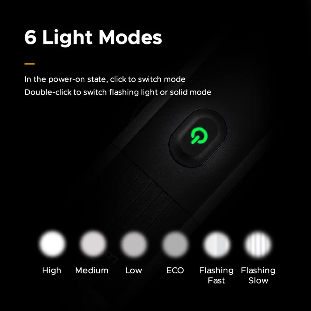 Phare Avant de vélo, Lampe Frontale de vélo Rechargeable USB, étanche, LED, Accessoires de Cyclisme