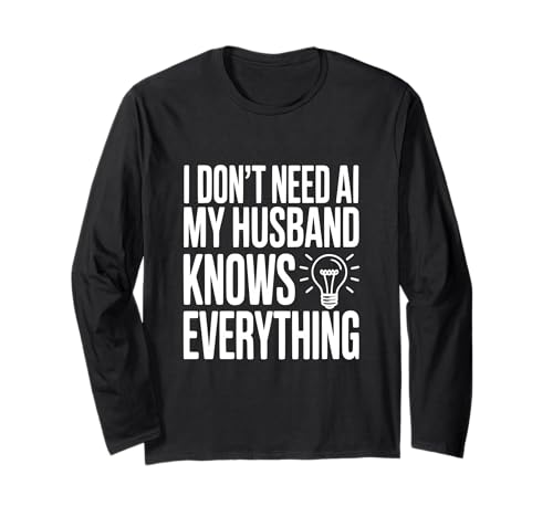 I Don't Need AI My Husband Knows Everything ���[���A ����T�V���c