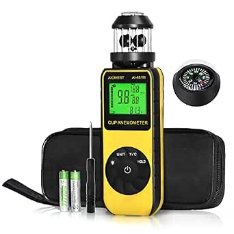 AIOMEST AI-881M Handheld Wind Cup Anemometer