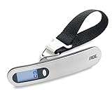 Ideal para todo tipo de valijas, maletas y bolsas de hasta 50 kg con auto-Hold para no perder el resultado de vista. Tara y apagado automático. Correa de 21 cm