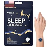 Velzara Sleep Patches for Women and Men, Plant-Based Sleep Patch Easy-to-Apply Vegan-Friendly 30 Patches