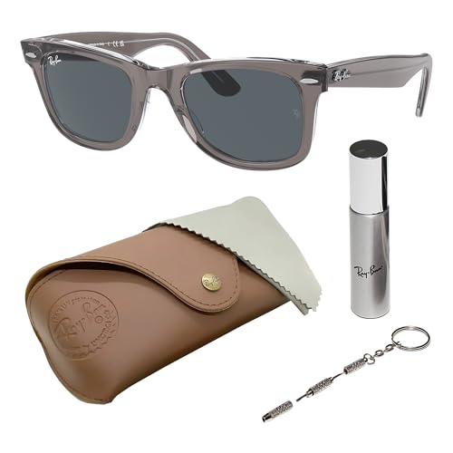 Image of Ray-Ban RB2140 ORIGINAL WAYFARER CLASSIC Square Shape Sunglasses for Men & Women with Official Eyewear Kit