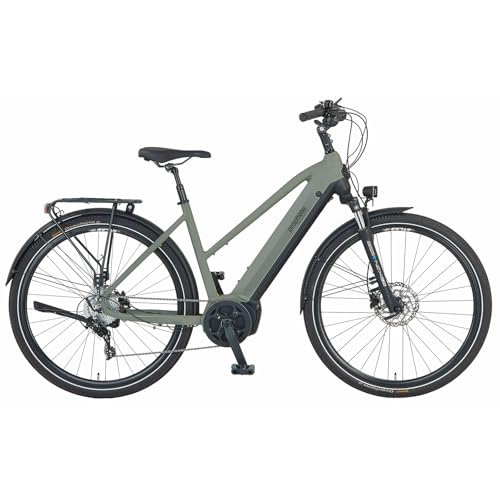 Prophete Entdecker 4.0 Trekking E-Bike 28 Zoll - 540 Wh - Integrierter Akku - Mittelmotor - 10-Gang Kettenschaltung - HDY. Scheibenbremse - Rahmenhöhe 50 cm