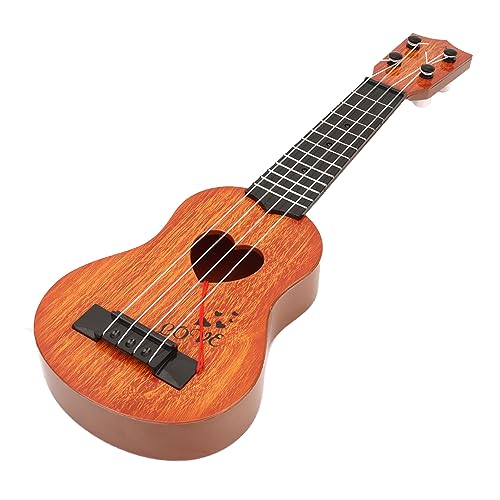 Ukulele de Simulação, Ukulele Ajustável de 4 Cordas para Educação Infantil 35 Cm Brinquedo de Instru