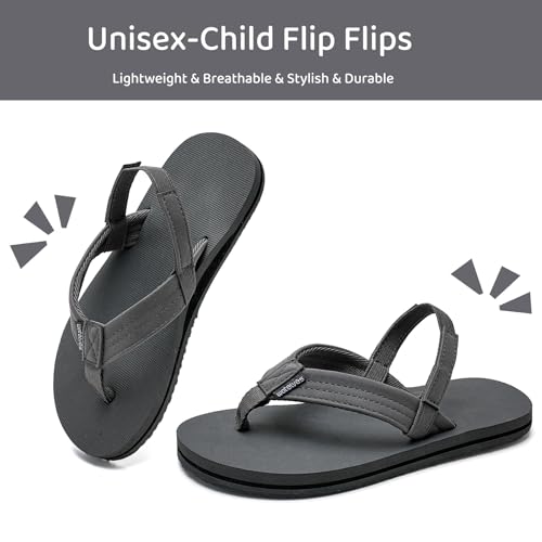 WateLves Toddler Flip Flops Girls Boys Sandals Shoes Kids Slip on Summer Sandals for Bath Shower Beach Pool (Toddler/Little Kid/Big Kid)2