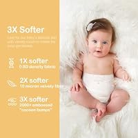Baby Diapers Portable Pack Size 4(22~37lb), 56 Count Babycozy Bouncy Soft Diapers Disposable Hypoallergenic Diapers to Protect Sensitive Baby Skin — image 3