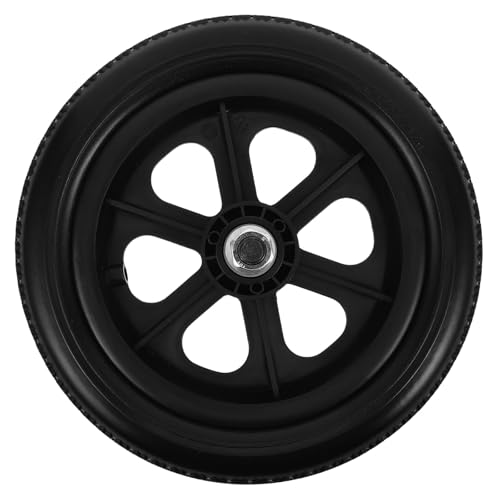 Healeved Wheelchair Rear Wheel: 12inch Bearing Tire Replacement Caster Roller Inflatable Wheel for Wheelchair Walker Accessories Assembly