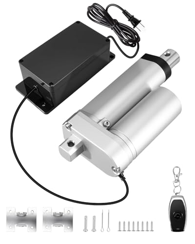 Smart Chicken Coop Door Opener with Timer, Remote Control Automatic Chicken Cage Door Opener Closer, IP44 Weatherproof for Poultry Duck Hen House, Up to 40m Range, Easy Installation