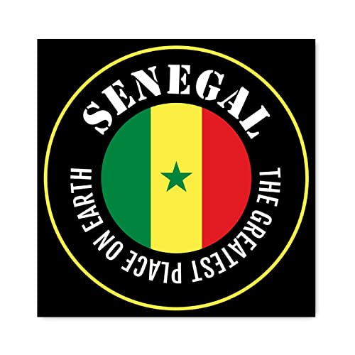 Panneau en bois Sénégal d'exception tableau mural style ferme