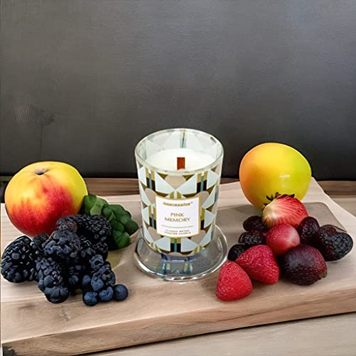 Impressive Scented Candles Gift Set For Women.aromatherapy Candles Gift Set For Friends,Mothers Day Gifts For Mom Birthday,100% Natural Soy Wax Candles,Blackberry&Bergamot,3*2.5Oz,Wood Wick #TOP2