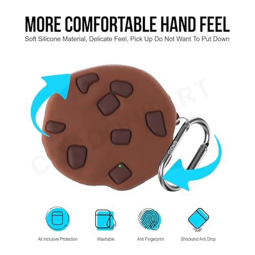 Image of Cartoon Silicone Case Cover for Samsung Galaxy Buds Core (2025) (Cookie)