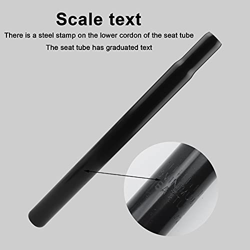 image for ANYI Bike Seat Posts, Aluminum Alloy 25.4mm Seatpost, Bicycle Seat Pos