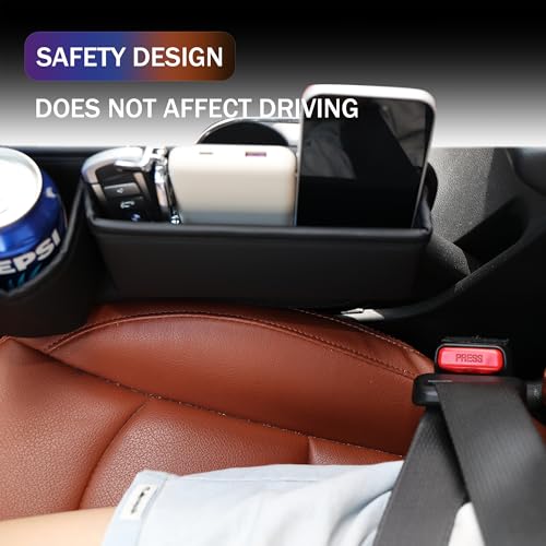 Organizador de hueco para asiento de carro 2 packs miniatura 5