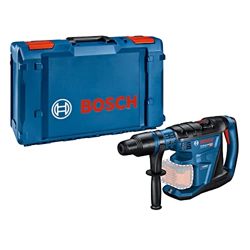 Bosch Professional Sistema 18V: martillo perforador inalámbrico BITURBO GBH 18V-40 C (mango SDS max, 9.0 J, L-BOXX)