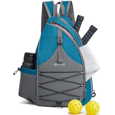 G4Free Pickleball Backpack with Waterproof Pocket Cover