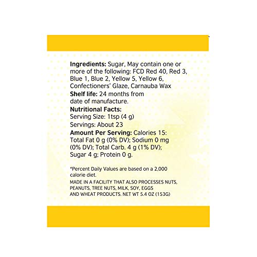 Sanding Sugar Yellow 16 Oz - Thumbnail 3