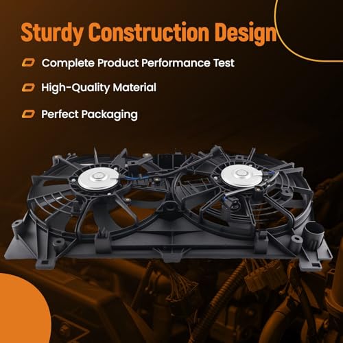 Image of maXpeedingrods Cooling Fans Assembly for Lexus IS300 2016-2023, IS350 2014-2023, LX3115132 1671131610 1636331400