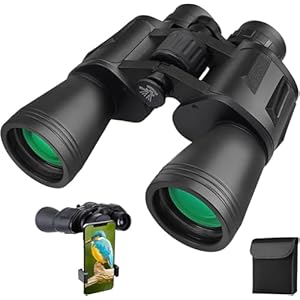 20×50 Binoculars for Adults, HD High Powered Professional Binoculars for Bird Watching Travel Stargazing Concerts Outdoor Sports-BAK4 Prism FMC Lens,Waterproof