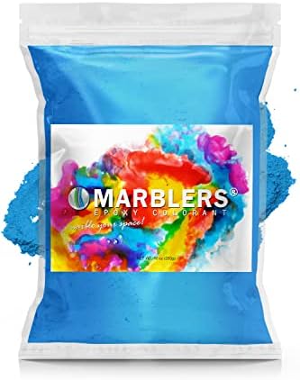 MARBLERS Mica Powder Colourant 85g [True Black] | Pearlescent Pigment | Tint | Pure Mica Powder for Resin, Cosmetics, Bath Bomb, Arts & Crafts | Dye | Non-Toxic |