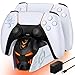 Produktbild PS5 Ladestation Controller mit EU-Netzteil, Cooles Aussehen Helm, 2-3 Std Schnelles Aufladen für Playstation 5/Edge Controller