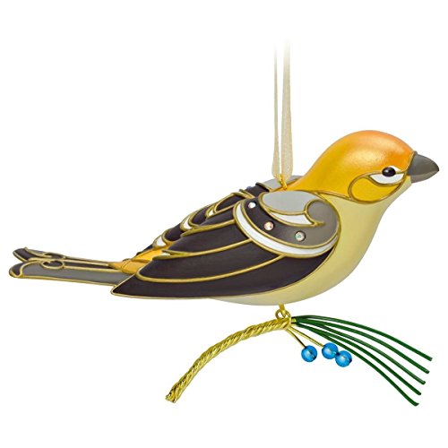 Hallmark 2016 Keepsake Ornament Limited Edition Lady Pine Grosbeak