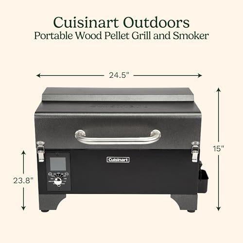 Cuisinart CPG-256 Portable Wood Pellet Grill And Smoker thumb #2