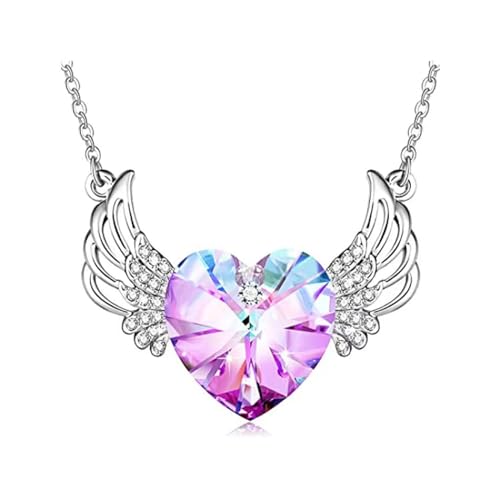 Pendentif ailes d'ange en cristal raffiné TABOJS style européen élégant