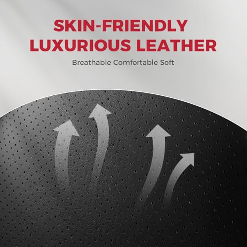 Miniatura 6 de Freesoo Juego Completo De Fundas De Asiento De Coche, Impermeables, Fundas De Cuero Para El Interior, Protección De Asientos, Ajuste Universal Para Bebés Y Adultos Negro
