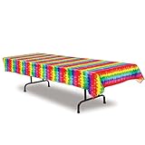 Tie-Dyed Tablecover Party Accessory (Value 3-Pack_
