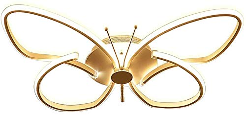 Preisvergleich Produktbild Einfach zu montieren Moderne LED kreative Schmetterlings-Decke Einstellbare Dimmbare Deckenleuchte mit Fernbedienung Schick Wandleuchte Acryl Tischen Wohnzimmer-Lampen-Schlafzimmer-Lampen... Schatte