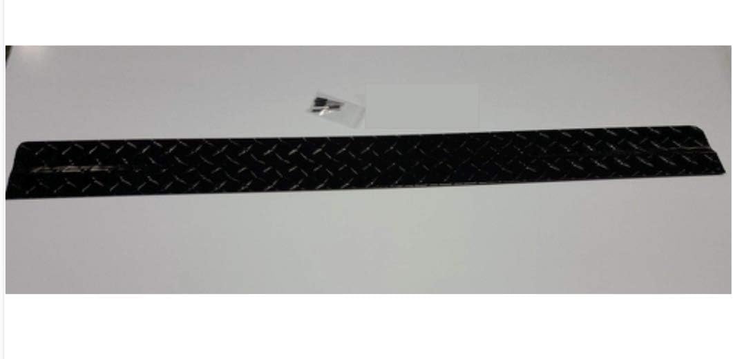 Compatible with Club Car DS Golf Cart Black Powder Coated Aluminum Diamond Plate Kick Panel