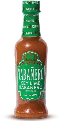 Image of Tabanero Hot Sauce, All Natural, Habanero Sauce Gift, Key Lime Flavor, 5 oz
