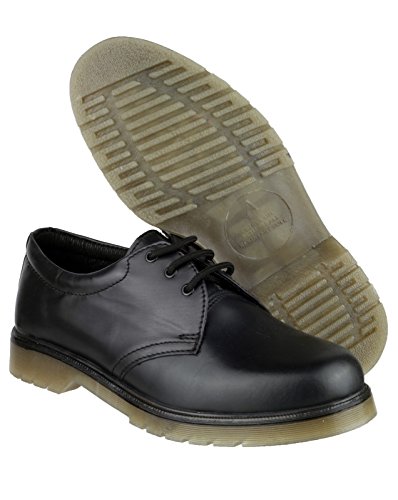 Mens Aldershot Leather Gibson Black - Image 3
