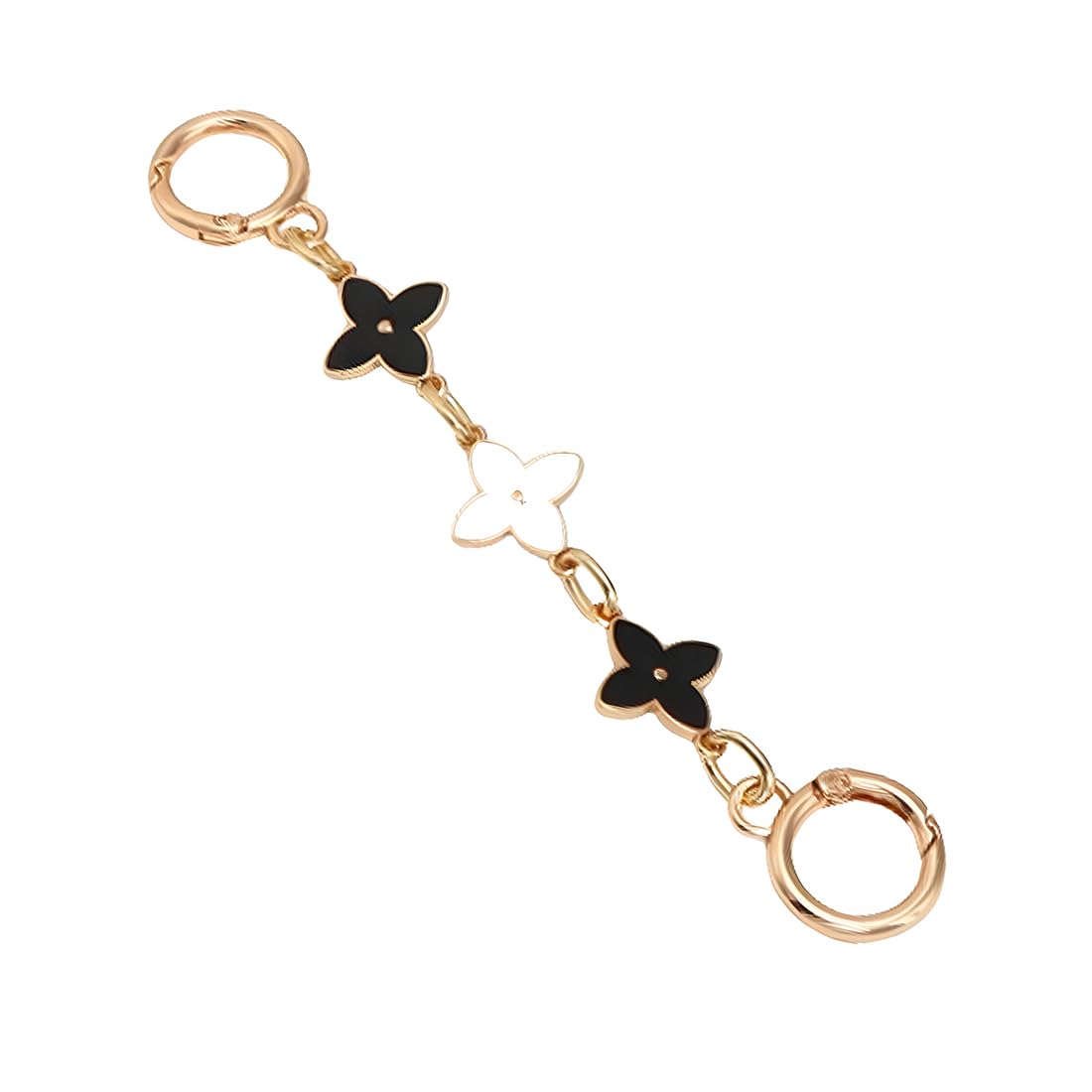 Estensore Catena Per Borse In Metallo | 16cm, Bianco O Nero - Foto 12