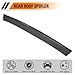 MODILOVER Rear Roof Spoiler, Compatible with 1992-1998 BMW 3 Series E36, ABS Plastic AC Style Unpainted Black Car Window Top Spoiler Lip Wing