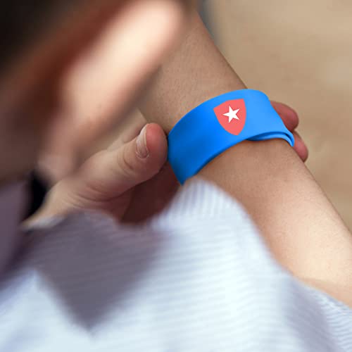 Mizzuco Superhero Capes For Kids Superhero Cloak With Mask And Waistband Halloween Costumes And Party Dress Up Gift For Boys And Girls (Blue+White) #TOP4