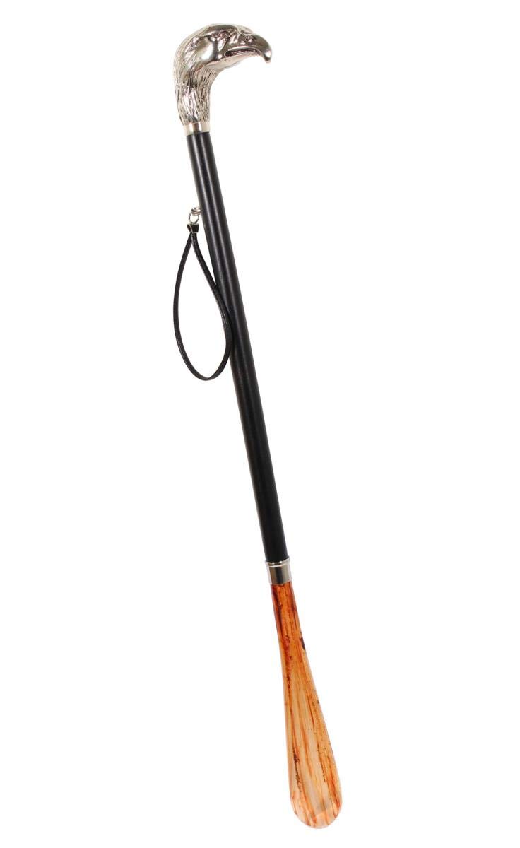 DELFA Chausse-pied Design Aigle faite du bois, longeur confortable 70 cm
