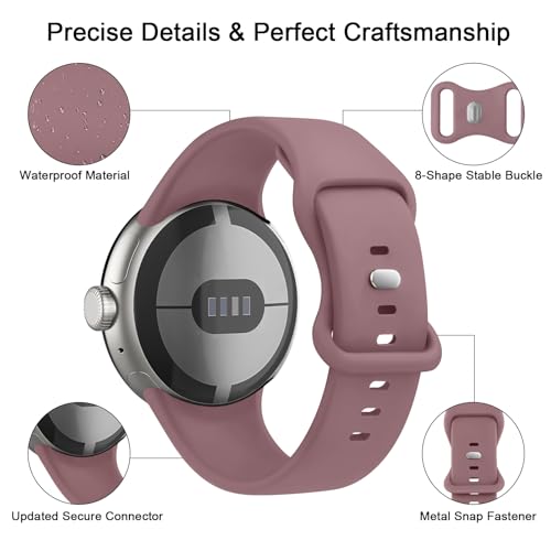 Correas Vanjua para Google Pixel Watch 3 41mm 4-pack miniatura 3