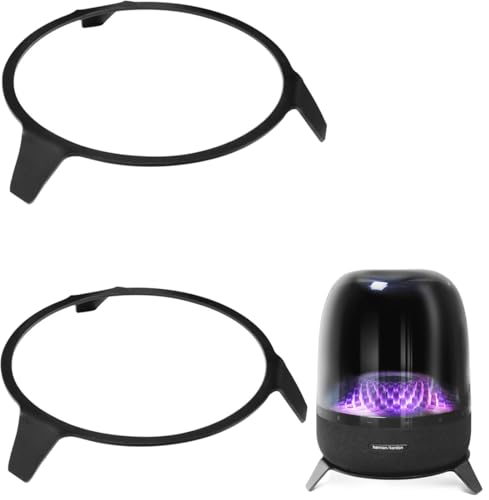 Soporte de mesa acrílico de alta gama para Harman Kardon Aura Studio 3 y SoundSticks 4 negro