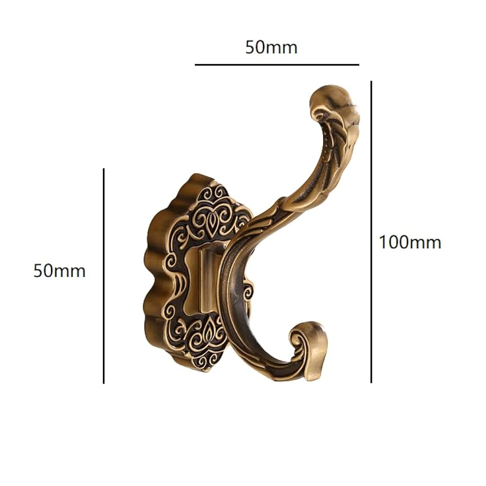 Amazon.co.jp: タオルハンガー,2 個入、アルミニウム合金レトロ