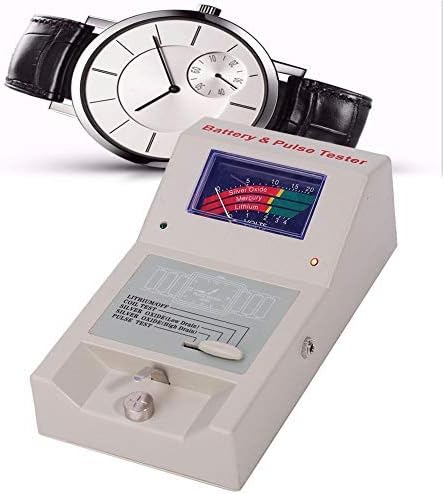 Button Cell Battery Tester,Quartz Watch Analyzer with Impulse Tester Necessary Tools for Watchmakers and Watch Repairing Workers