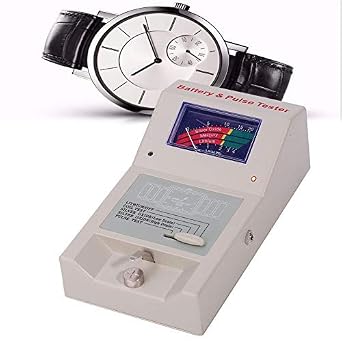 Button Cell Battery Tester,Quartz Watch Analyzer with Impulse Tester Necessary Tools for Watchmakers and Watch Repairing Workers