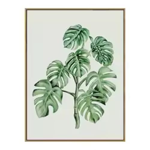 Impression sur toile Monstera art mural de qualité salon - 6